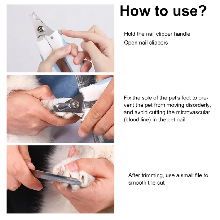 HC0745F_6.webp Pet Nail Clippers and Polisher Set, Size: Small - Image 7
