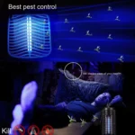 3W Microwave Insect Killer Electric Mosquito Fly Bug Insect Control with Trap Lamp, AC 110V, US Plug - Image 6