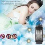 3W Microwave Insect Killer Electric Mosquito Fly Bug Insect Control with Trap Lamp, AC 110V, US Plug - Image 7