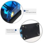 SOBO SB-248A 3W Single Outlet Adjustable Flow Aquarium Air Pump Fish Tank Oxygen Air Pump - Image 4