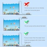 SOBO SB-248A 3W Single Outlet Adjustable Flow Aquarium Air Pump Fish Tank Oxygen Air Pump - Image 6