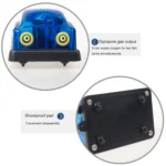 SOBO SB-348A 5W Double Outlets Adjustable Flow Aquarium Air Pump Fish Tank Oxygen Air Pump - Image 3