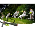 Pet Dog Supplies Toy Training Launcher Remote Speed Aiming Tennis Launcher, Size:52*19*9cm - Image 5