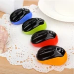 10 PCS Creative Mouse Style Pencil Sharpeners Mechanical Machine School Stationery Office Supplies, Random Color Delivery - Image 2