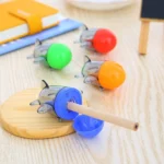 3 PCS Creative Cute Small Aircraft Style Pencil Sharpeners Mechanical Machine School Stationery Office Supplies, Random Color Delivery - Image 5