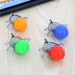 3 PCS Creative Cute Small Aircraft Style Pencil Sharpeners Mechanical Machine School Stationery Office Supplies, Random Color Delivery - Image 6