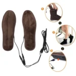 USB Electric Powered Heated Insoles Keep Feet Warm Pad with USB Cable, Size: 41-42 yard - Image 6