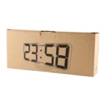 Modern 3D LED Sound Control Colorful Digital Alarm Clock Adjust Brightness Electronic Wall Glowing Hanging Clock with Remote Control - Image 6