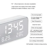 Multi-functional Large Screen LED Digital Music Alarm Clock with Time / Week / Temperature / Calendar Display & Remote Control, DC 5V - Image 5