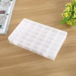 Plastic Organizer Container Storage Box Removable Grid Compartment for Jewelry Earring Fishing Hook Small Accessories, Size: Large, 36 Slots - Image 2