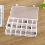 Plastic Organizer Container Storage Box Removable Grid Compartment for Jewelry Earring Fishing Hook Small Accessories, Size: Large, 36 Slots - Image 4