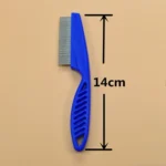 5 PCS Pet Cats Dogs Supplies Combs Fine Toothed Stainless Steel Needle Fleas Removal Combs, Length: 14cm - Image 5