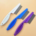 5 PCS Pet Cats Dogs Supplies Combs Fine Toothed Stainless Steel Needle Fleas Removal Combs, Length: 14cm - Image 2