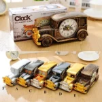 Multi-functional Originality Vintage Car Model Pointer Alarm Clock - Image 2