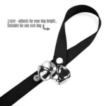Pet Dog Training Bell Nylon Rope Traction Rope Doorbell Leash Dog Anti-lost Bell with 7 Bells - Image 4