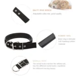 Foam Cotton Polyester Pet Collars Pet Neck Strap Dog Neckband Cats Dogs Collars, 3.5cm x 57cm - Image 4