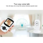 BM-SM24 2.4 inch LCD 2.4GHz Wireless Surveillance Camera Baby Monitor with 8-IR LED Night Vision, Two Way Voice Talk - Image 9