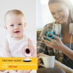 BM-SP820 2.4 inch LCD 2.4GHz Wireless Surveillance Camera Baby Monitor with 7-IR LED Night Vision, Two Way Voice Talk - Image 11