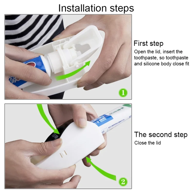 HC1136B_3.webp Automatic Toothpaste Dispenser Set with 5 Toothbrush Holder - Image 5