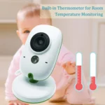 VB602 2.4 inch LCD 2.4GHz Wireless Surveillance Camera Baby Monitor, Support Two Way Talk Back, Night Vision - Image 6