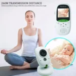 VB602 2.4 inch LCD 2.4GHz Wireless Surveillance Camera Baby Monitor, Support Two Way Talk Back, Night Vision - Image 7