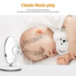 VB605 2.4 inch LCD 2.4GHz Wireless Surveillance Camera Baby Monitor, Support Two Way Talk Back, Night Vision - Image 8