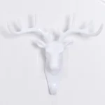Creative Three-dimensional Multifunctional Deer Head Animal Decorative Hook Coat Hook Retro Clothes Hanging Creative Home Crafts, Random Style Delivery - Image 7