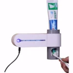 Automatic Toothpaste Dispenser Dental UV Ultraviolet Toothbrush Sterilizer Storage Holder - Image 4
