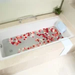 Bathroom Supplies Bathtub Pillow Bath Bathtub Headrest Suction Cup Waterproof Bath Pillows,Random Color Delivery,Size: 31*21cm - Image 5