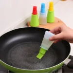 Kitchen Silicone Oil Brush Grill Brush Oil Bottle,Random Color Delivery - Image 11