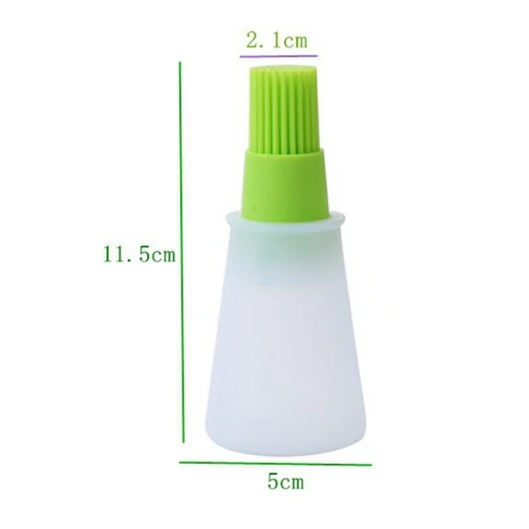 HC1236_5.webp Kitchen Silicone Oil Brush Grill Brush Oil Bottle,Random Color Delivery - Image 6