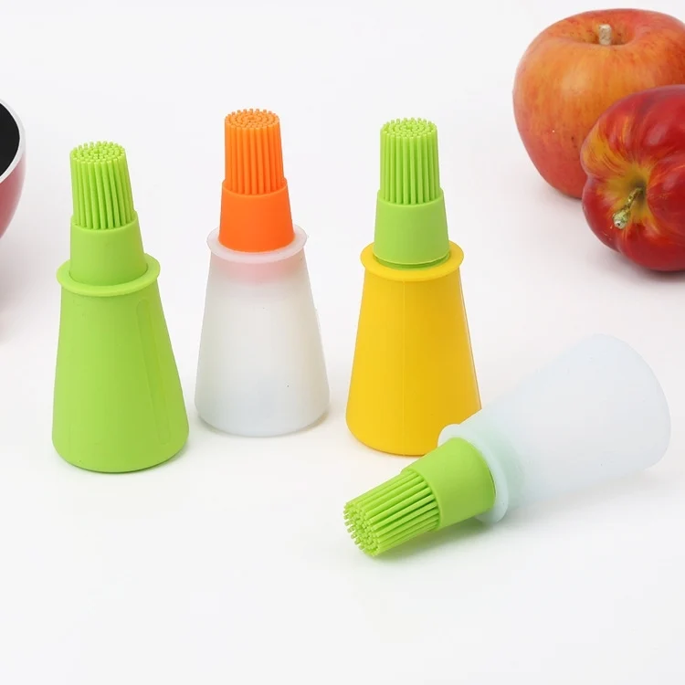 HC1236_6.webp Kitchen Silicone Oil Brush Grill Brush Oil Bottle,Random Color Delivery - Image 7