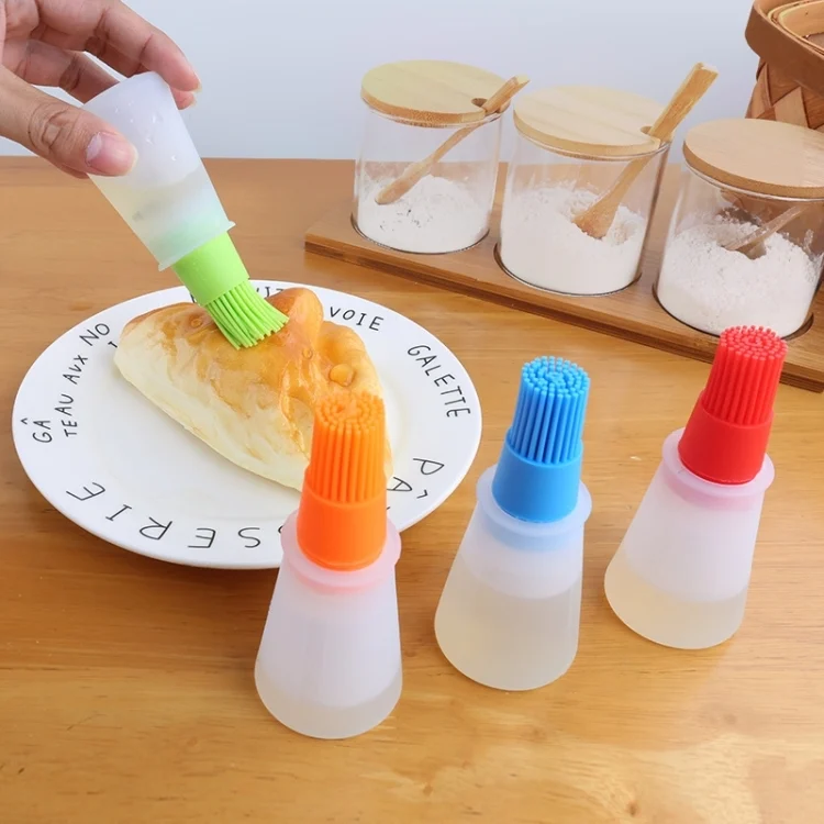 HC1236_9.webp Kitchen Silicone Oil Brush Grill Brush Oil Bottle,Random Color Delivery - Image 10