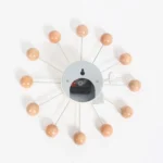 Stylish Background Minimalis Circular Balls Candy Wall Clock Creative Decoration Clock Ferris Wheel Clock - Image 4