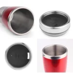 430ml Double Insulated Stainless Steel Mug In-Car Using Business Water Bottle - Image 4