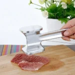2 PCS Aluminum Alloy Loose Tenderizers Meat Hammer Steak Pork Kitchen Tools, Middle Size: 5.0 x 22.5cm - Image 7