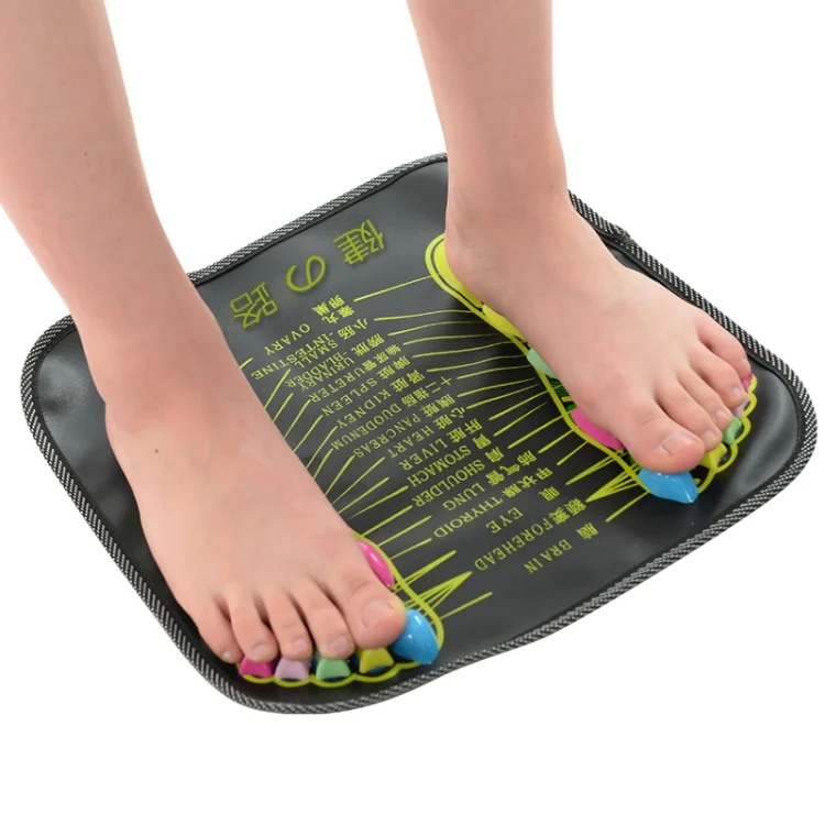 HC1329_2.webp PP Foot Reflexology Quadrate Stones Foot Massage Pad - Image 3