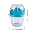 Multi-function Manual Mini Lemon Juicer with a Graduation Cup Juicer - Image 5