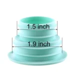 3 PCS Sewer Lengthen Odor-resistant Silicone Joint Kitchen Plumbing Sewer Drain Sealing Plug, Random Color Delivery - Image 9