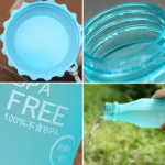 550ml Frost Leak-proof Plastic Portable Soda Bottle Sealed Simple Student Handy Beverage Bottle - Image 4