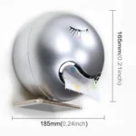 Creative Tryitgo Expressions Pattern Bathroom Waterproof Toilet Paper Tray Tissue Holder, Size: 16.5*18.5cm - Image 5