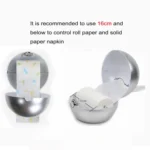 Creative Tryitgo Expressions Pattern Bathroom Waterproof Toilet Paper Tray Tissue Holder, Size: 16.5*18.5cm - Image 6