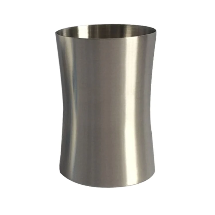 HC1552S.webp 300ml Fashion Waist Design Single Wall Electropolished Stainless Steel Beverage Cup(Silver) - Image 1