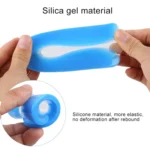 U-shaped Heel Pad Soft and Comfortable Shock Absorption Silicone Pad Insole, Size: S(30-34 Yards) - Image 4