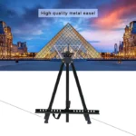 Portable Telescopic Metal Easel Tripod for Painting & Advertising Display - Image 8