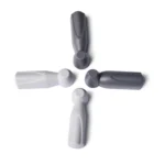 100pcs HTG-005 Small Hammer Anti-theft Magnetic Buckle EAS Anti-theft Sound and Magnetic Button Label for Supermarket Commodities, Random Color Delivery - Image 2