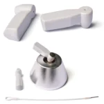 100pcs HTG-005 Small Hammer Anti-theft Magnetic Buckle EAS Anti-theft Sound and Magnetic Button Label for Supermarket Commodities, Random Color Delivery - Image 4