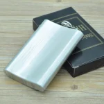 285mL (10oz) Outdoor Sports Handy Home Travel Wild Stainless Steel Portable Hip Flask(without Small Funnel)(Silver 285mL (10oz)) - Image 4