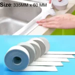 PE Kitchen and Bathroom Waterproof and Mildew Proof tape  Size:60mm x 3.35m