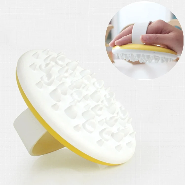 HC1789_1.webp Bath Shower Body Relaxing Spa Scrub Glove Anti Cellulite Massager TPR Brush - Image 2